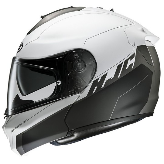 Modular Motorcycle Helmet HJC RPHA MAX EVO Double Visor Zoomwalt MC-10F