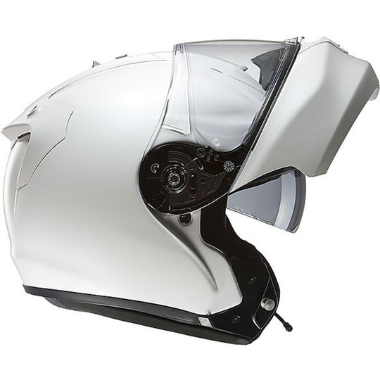 Modular Motorcycle Helmet HJC RPHA MAX EVO Dual Visor Gloss Black 