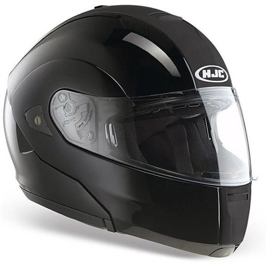 Modular Motorcycle Helmet HJC Sunroof ISMAX BT Gloss Black