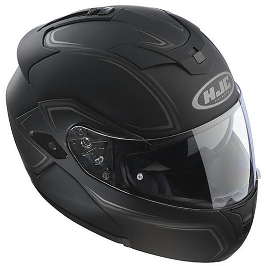 Modular Motorcycle Helmet HJC SYMAX III Sunroof Shadow II MC5F
