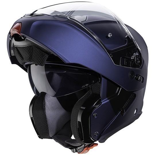 Modular Motorcycle Helmet Homologated P / J Caberg HORUS Blue Yama Matte