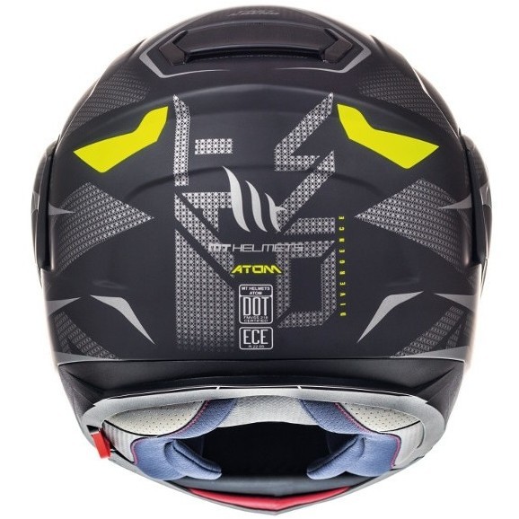 Modular Motorcycle Helmet Homologated P / J Mt Helmet ATOM sv Divergence A12 Matt Gray