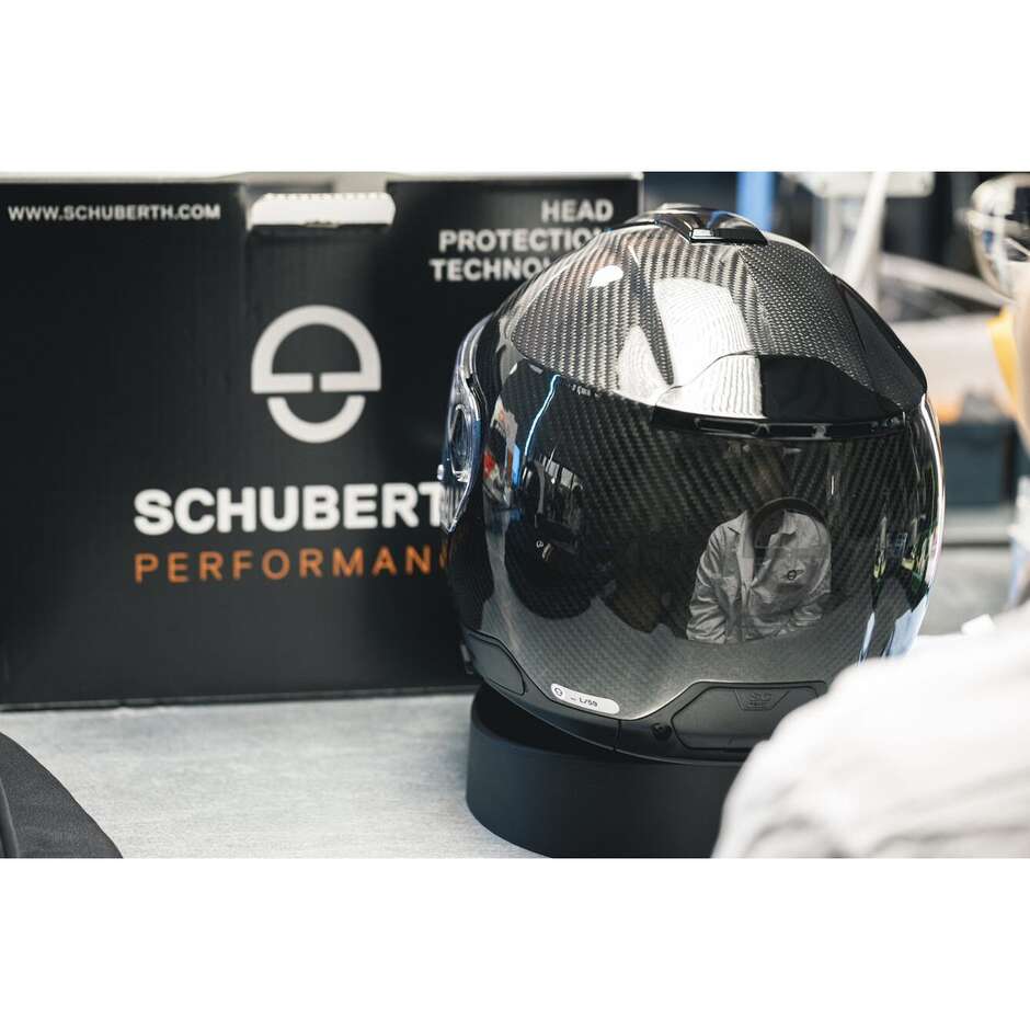 Modular Motorcycle Helmet in Carbon Schubert C5 CARBON Polished