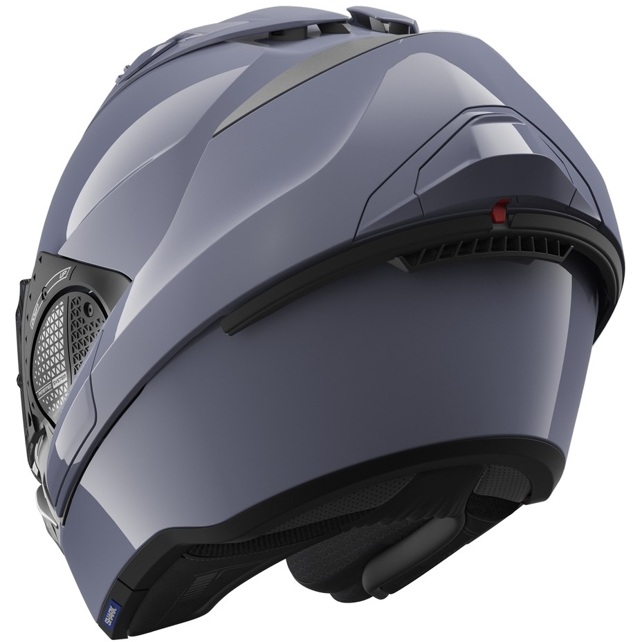 Modular Motorcycle Helmet In Shark EVO GT BLANK Gray