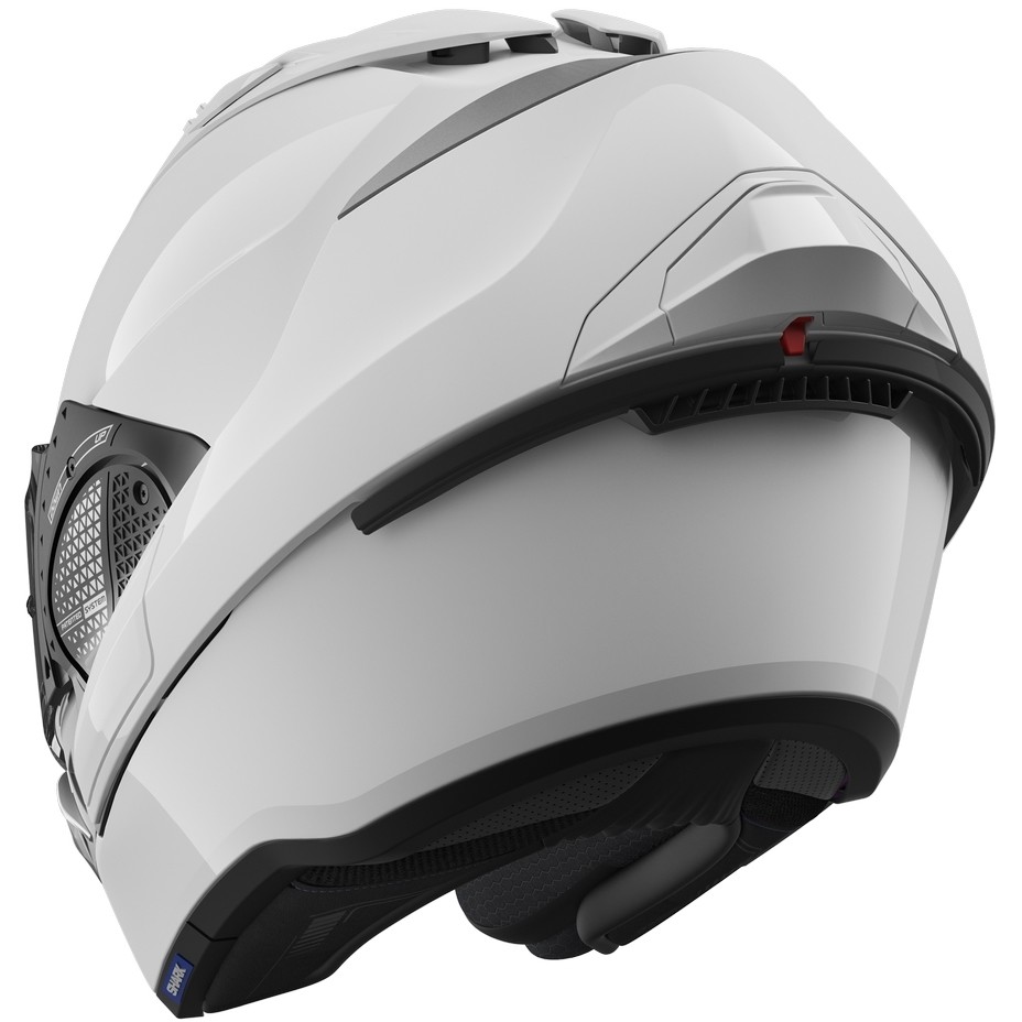Modular Motorcycle Helmet In Shark EVO GT BLANK White