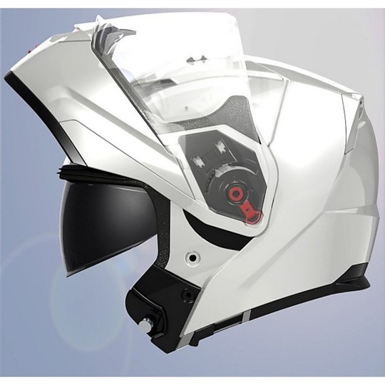 Modular Motorcycle Helmet LS2 FF324 Dual Approval Metro Titanium