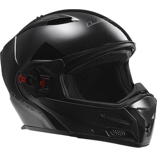 Modular Motorcycle Helmet LS2 FF324 Metro Matt Black