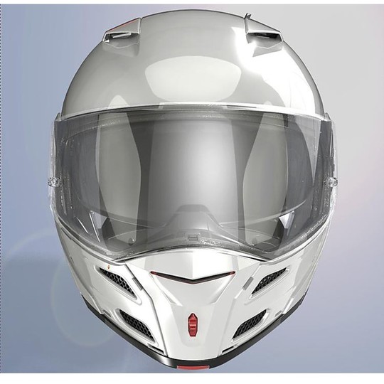 Modular Motorcycle Helmet LS2 FF324 Metro White