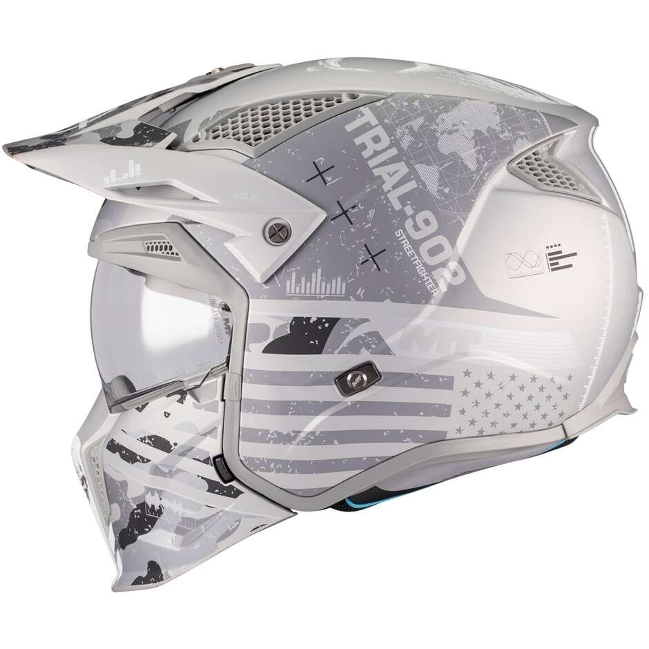 Modular Motorcycle Helmet Mt Helmets STREETFIGHTER SV S BELIC A2 Matt