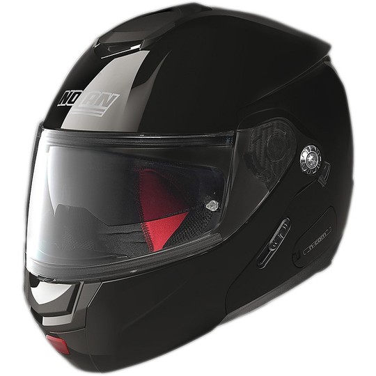 Modular Motorcycle Helmet Nolan N90.2 Special N-COM Black Metal