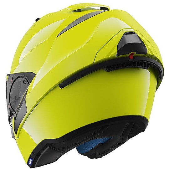 Modular Motorcycle Helmet Openable Shark EVO ONE 2 HI-VISIBILITY Fluo Yellow