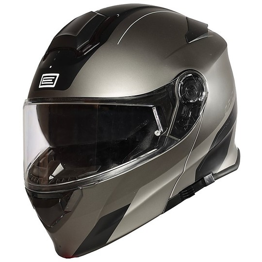Modular Motorcycle Helmet Origin DELTA Basic DIVISION Matt Titanium