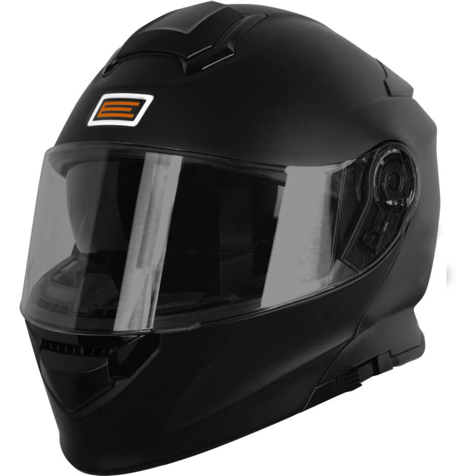 Modular Motorcycle Helmet Origin DELTA BASIC Solid Black - Matt