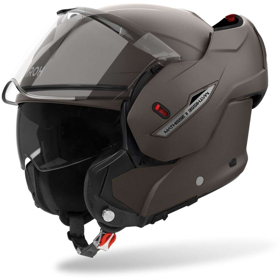 Modular Motorcycle Helmet P/J Airoh MATHISSE 2 COLOR Matt Bronze