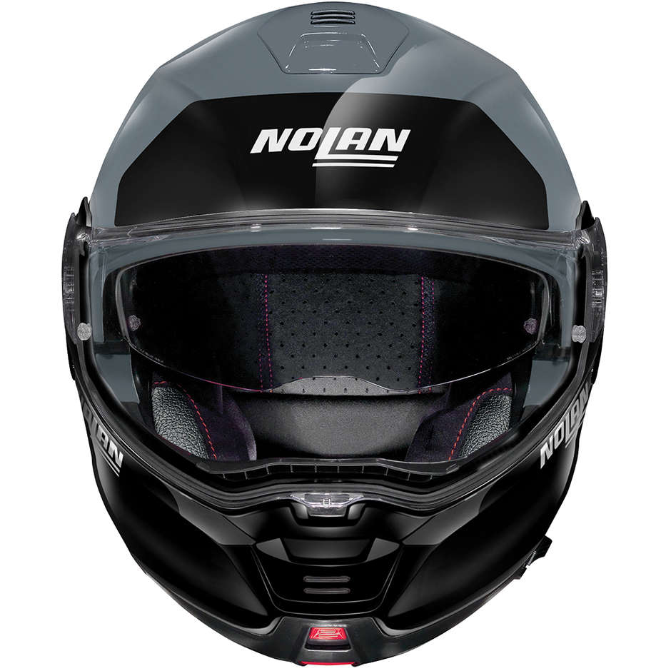 Modular Motorcycle Helmet P / J approval Nolan N100.5 PLUS DISTINCTIVE 049 N-Com Slate gray