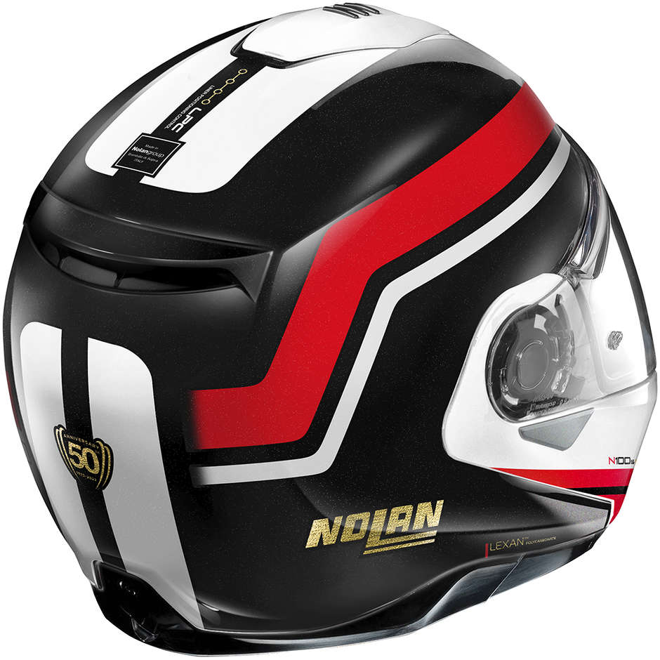 Modular Motorcycle Helmet P / J approval Nolan N100.5 Plus N-Com 50th ANNIVERSARY 040