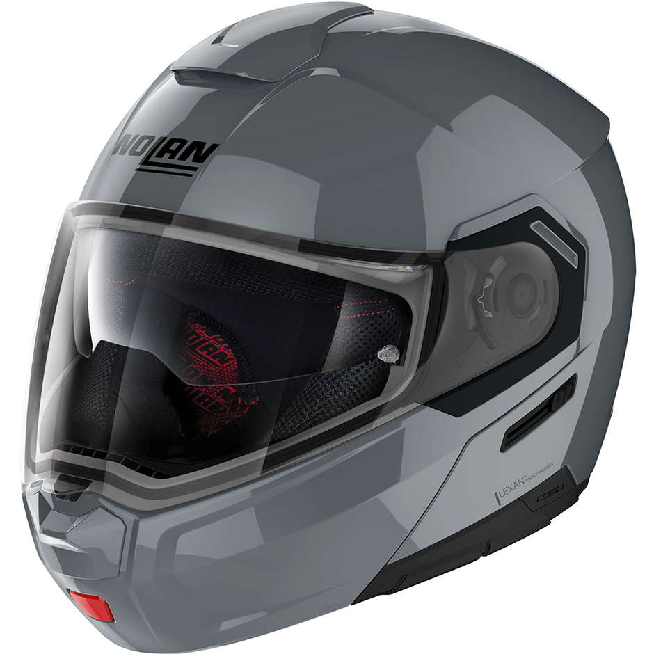 Modular Motorcycle Helmet P / J approval Nolan N90.3 CLASSIC N-Com 008 Slate Gray