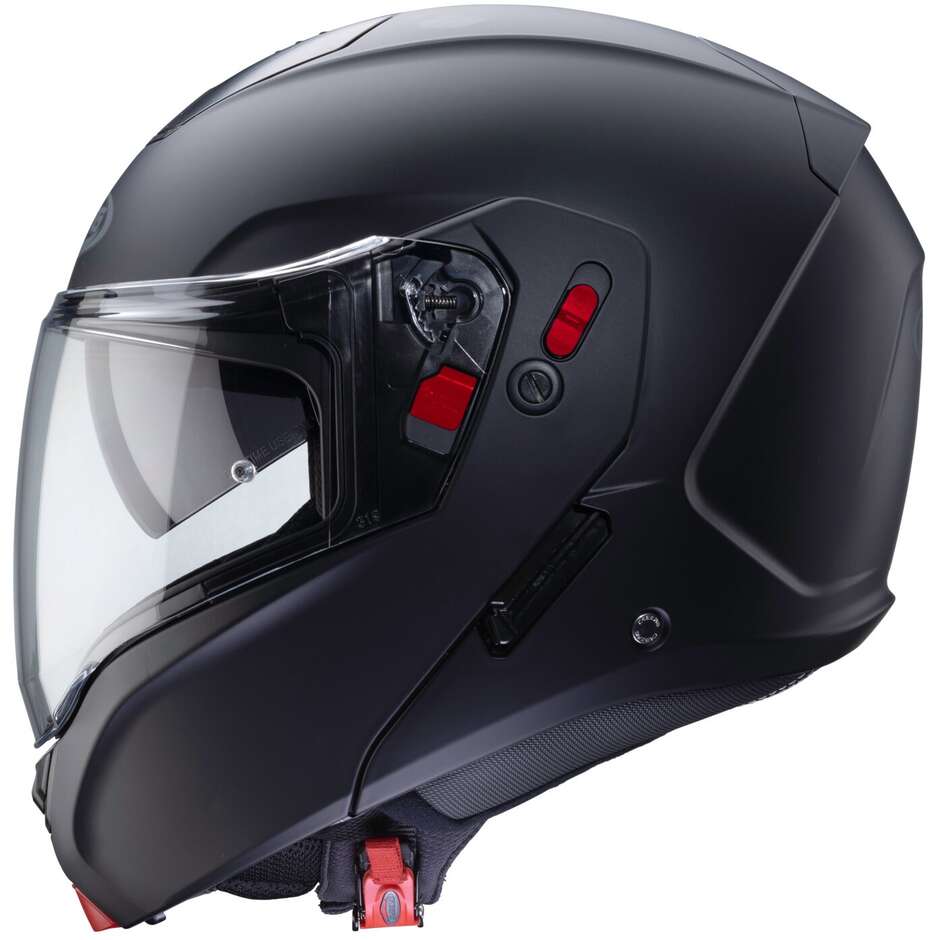 Modular Motorcycle Helmet P / J Approved Caberg HORUS X Matt Black