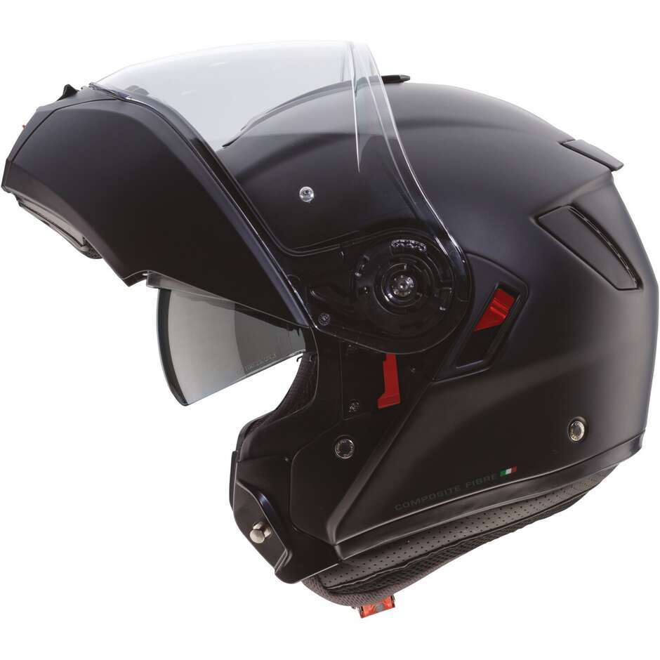 Modular Motorcycle Helmet P / J Approved Caberg LEVO X Matt Black