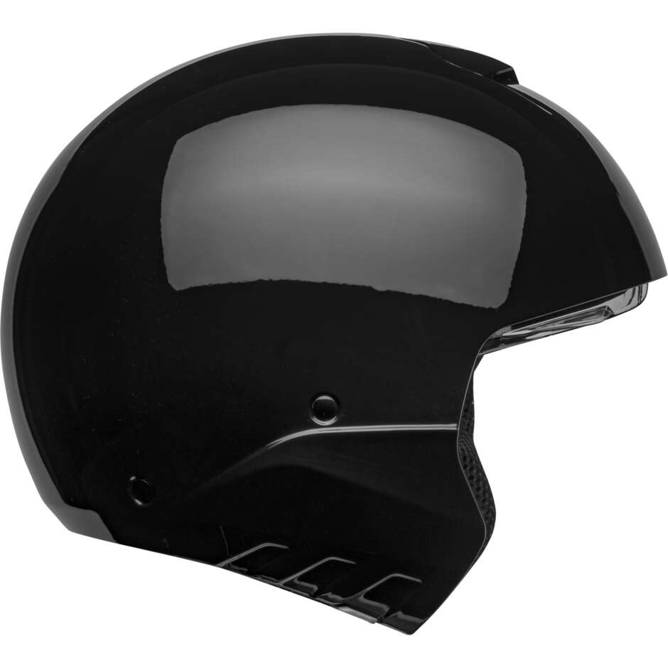 Modular Motorcycle Helmet P/J BELL BROOZER Glossy Black