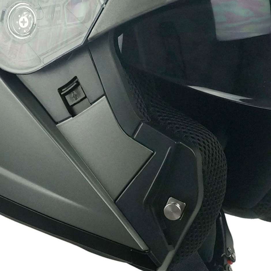 Modular Motorcycle Helmet P / J CGM 507a PINCERS MONO Glossy White