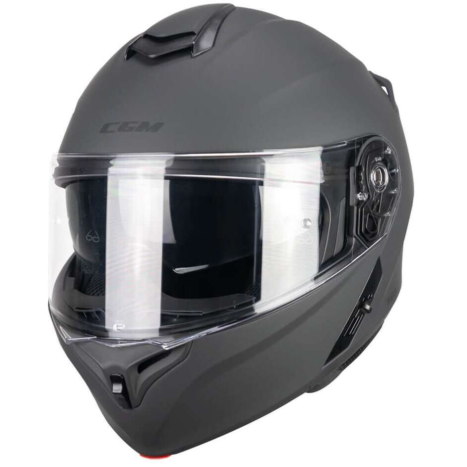 Modular Motorcycle Helmet P/J CGM 568A BER MONO Matt Graphite