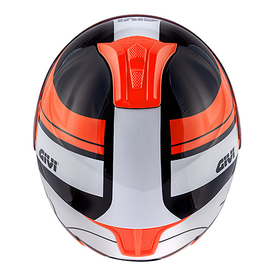 Modular Motorcycle Helmet P J Givi X 21 Challenger Globe Orange Black For Sale Online Outletmoto Eu