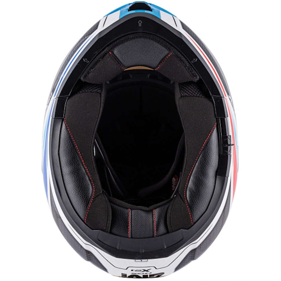 Modular Motorcycle Helmet P / J Givi X.21 CHALLENGER Shiver White Blue Red