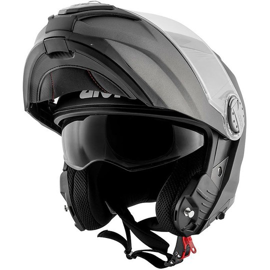 Modular Motorcycle Helmet P / J Givi X.23 Solid Matt Titanium