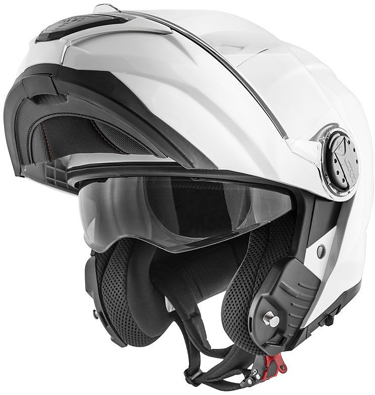 Modular Motorcycle Helmet P / J Givi X.23 Solid White Glossy For Sale