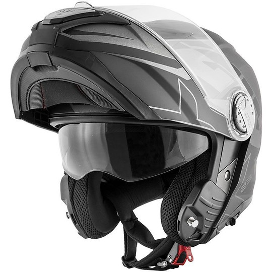 Modular Motorcycle Helmet P / J Givi X.23 SYDNEY ECLIPSE Matt Titanium