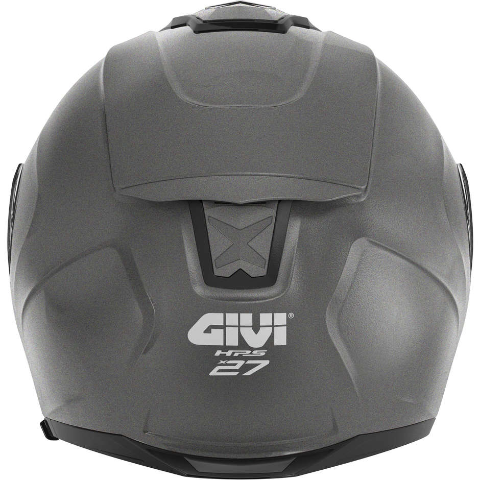 Modular Motorcycle Helmet P / J Givi X.27 SOLID Matt Titanium