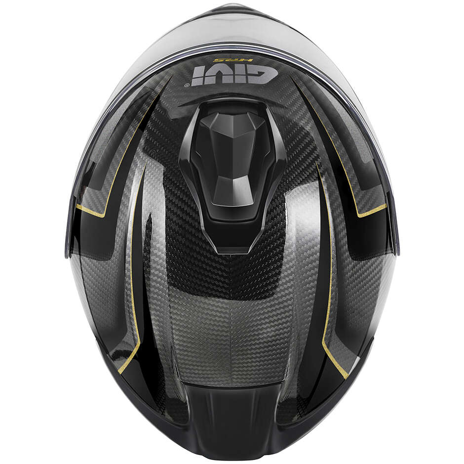 Modular Motorcycle Helmet P/J Givi X50 Carbon Black Gold