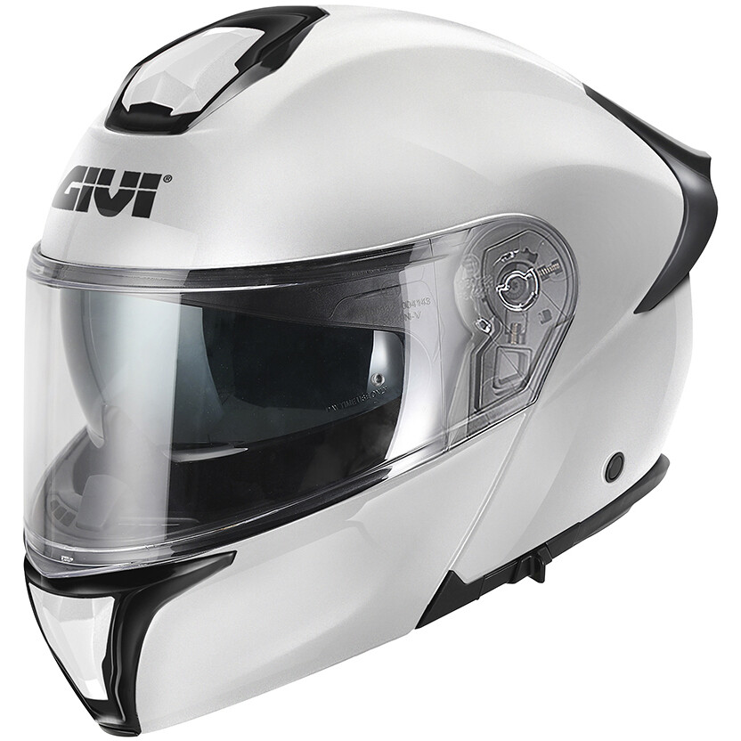 Modular Motorcycle Helmet P/J Givi X50 Fiber Gloss White