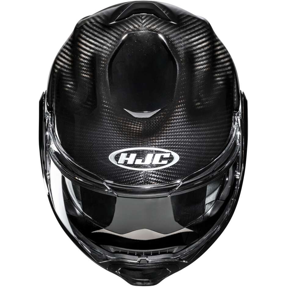 Modular Motorcycle Helmet P/J Hjc F100 CARBON Black