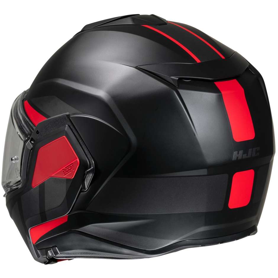 Modular Motorcycle Helmet P / J Hjc i100 BEIS MC1SF Matt Black Red