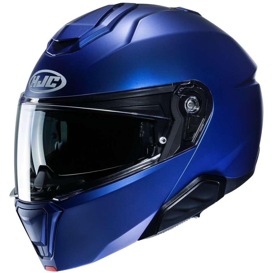 Modular Motorcycle Helmet P/J Hjc i91 Semi Blue Meta Matt