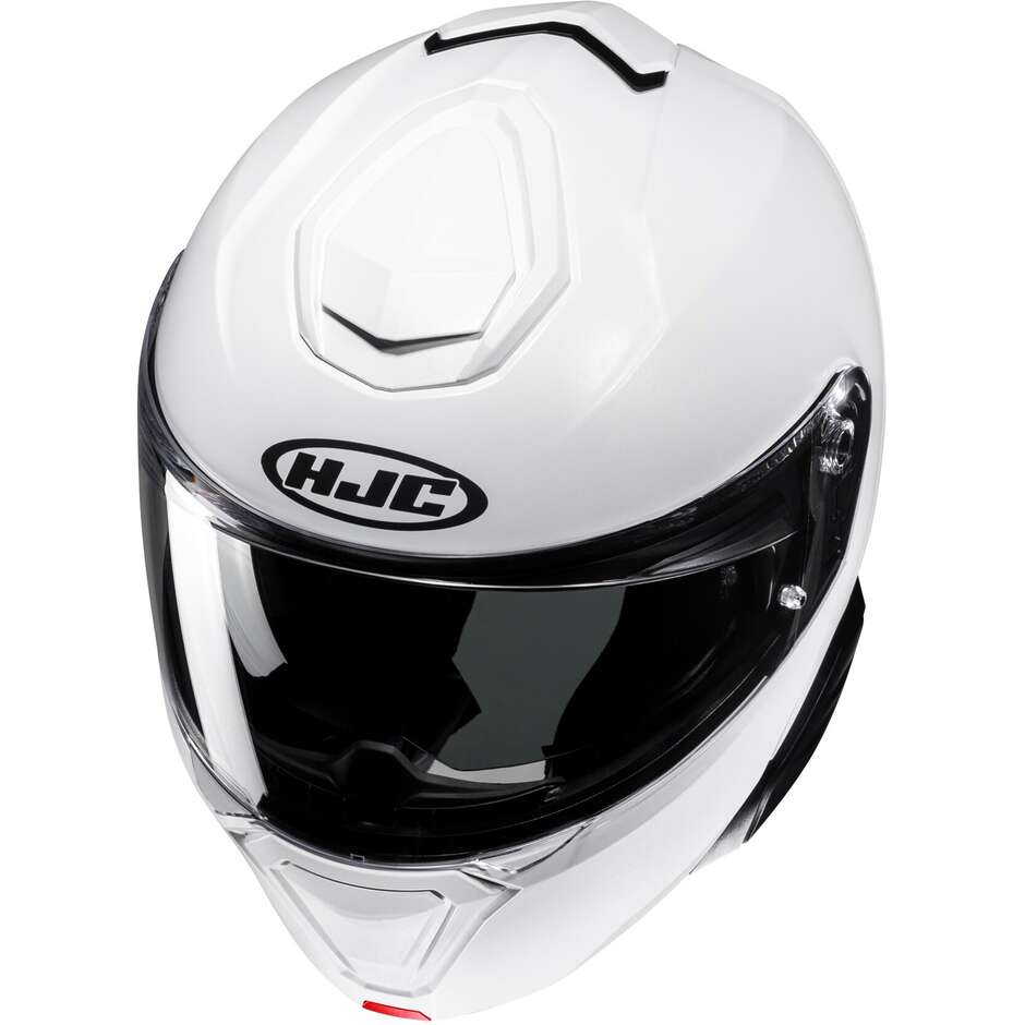 Modular Motorcycle Helmet P/J Hjc i91 Solid Pearl White