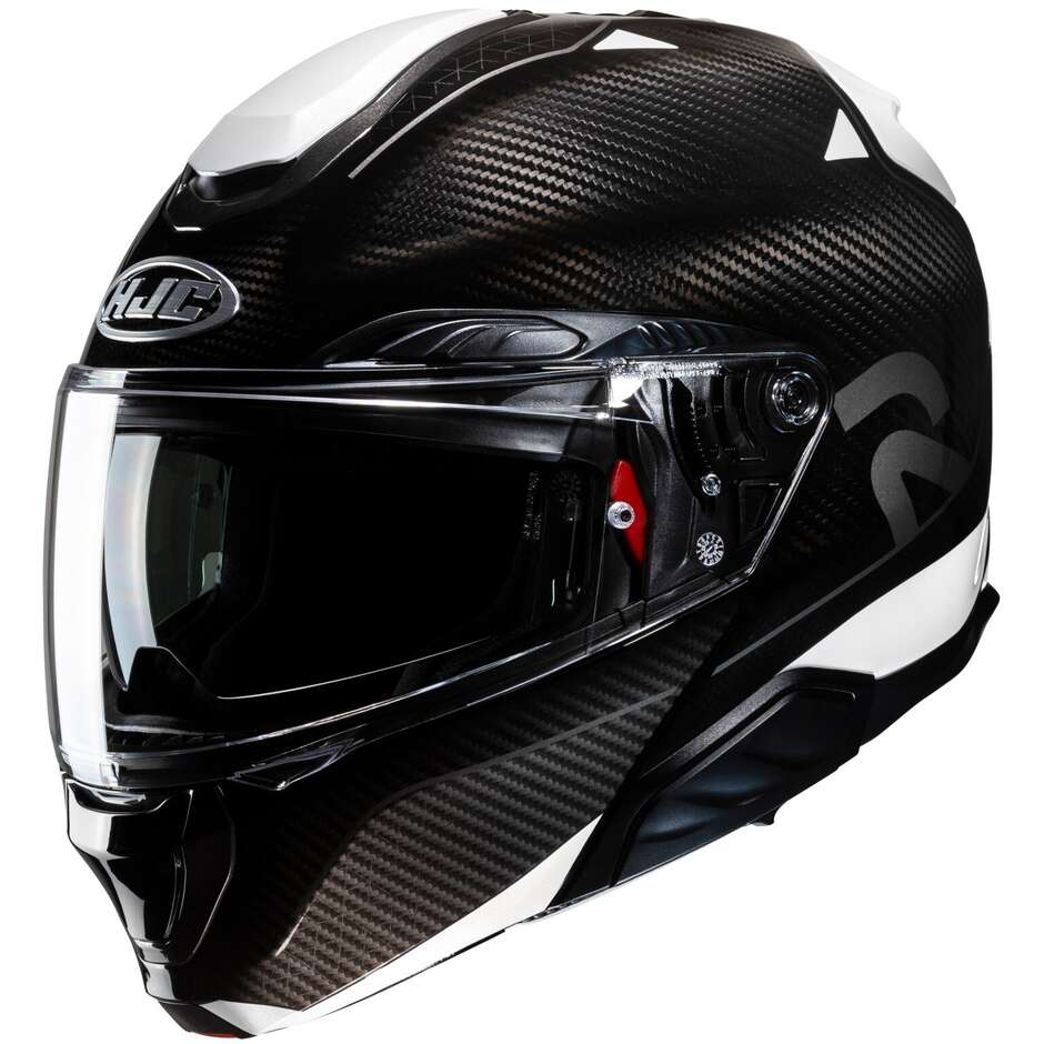 Modular Motorcycle Helmet P/J Hjc RPHA 91 CARBON NOELA MC5 Black White