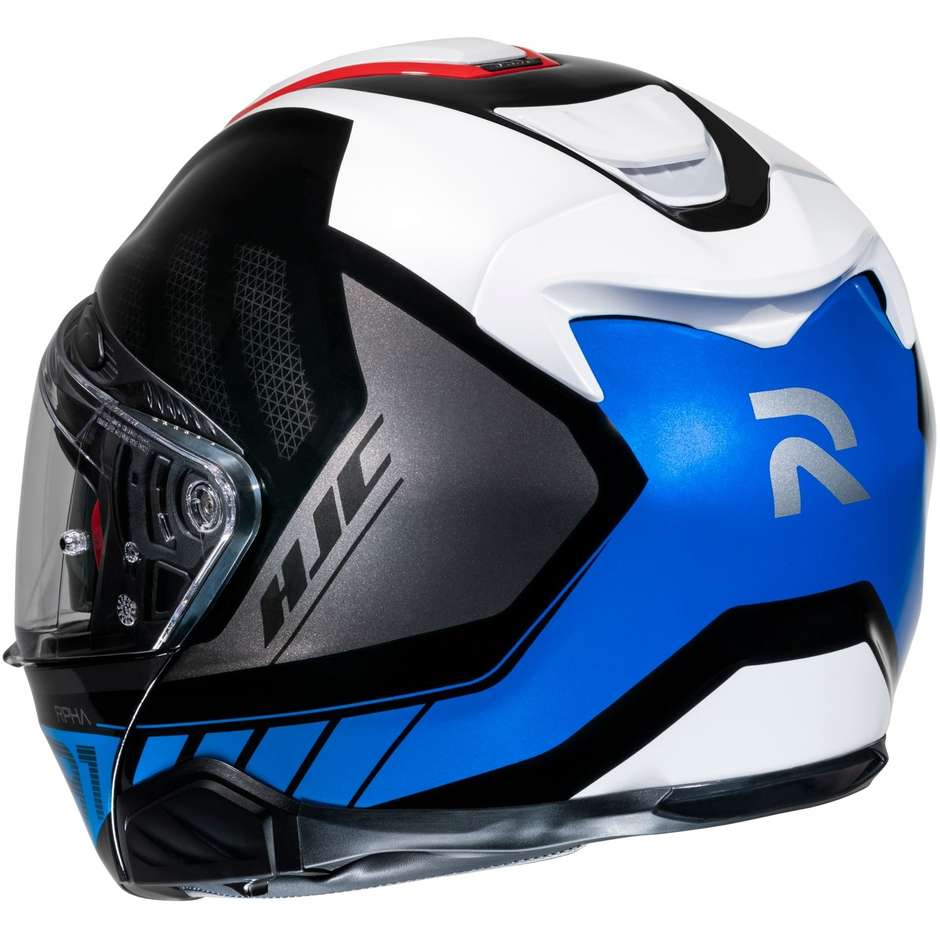 Modular Motorcycle Helmet P / J Hjc RPHA 91 RAFINO MC21 Black Blue White