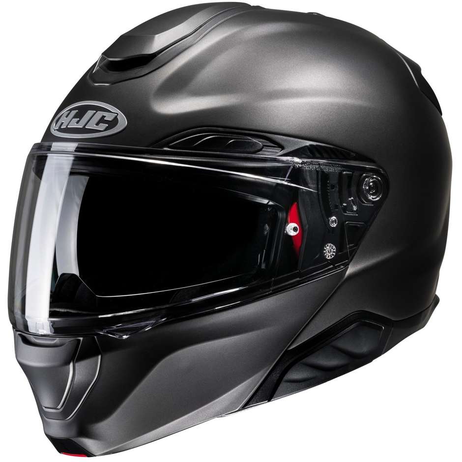 Modular Motorcycle Helmet P / J Hjc RPHA 91 Semi Opaque Titanium