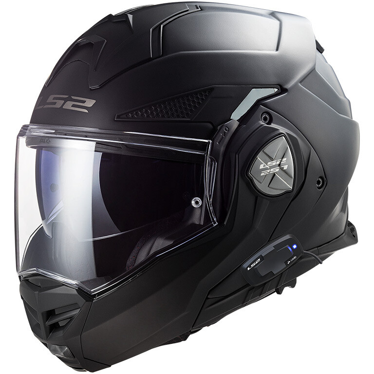 4x modular motorcycle helmet Flip up Helmets for Men Women, DOT Approved, Black, S The face shield is oversized for maximum field of view and flips up instantly with the push of a glove LS2 FF901 ADVANT X Matt