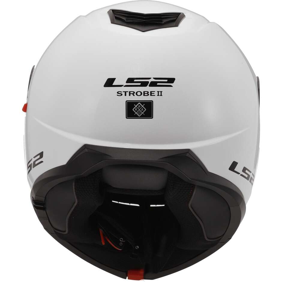 Modular Motorcycle Helmet P / J Ls2 FF908 STROBE II Solid White