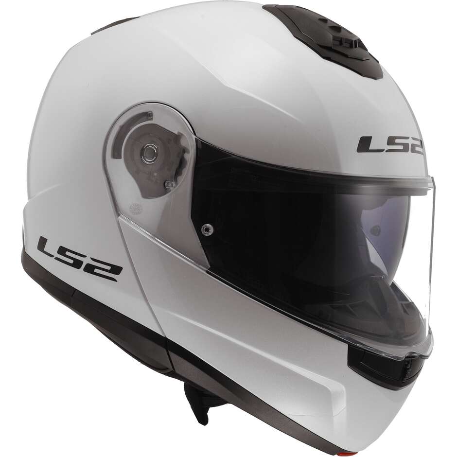 Modular Motorcycle Helmet P / J Ls2 FF908 STROBE II Solid White