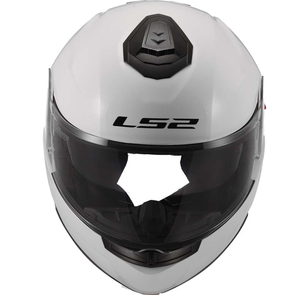 Modular Motorcycle Helmet P / J Ls2 FF908 STROBE II Solid White