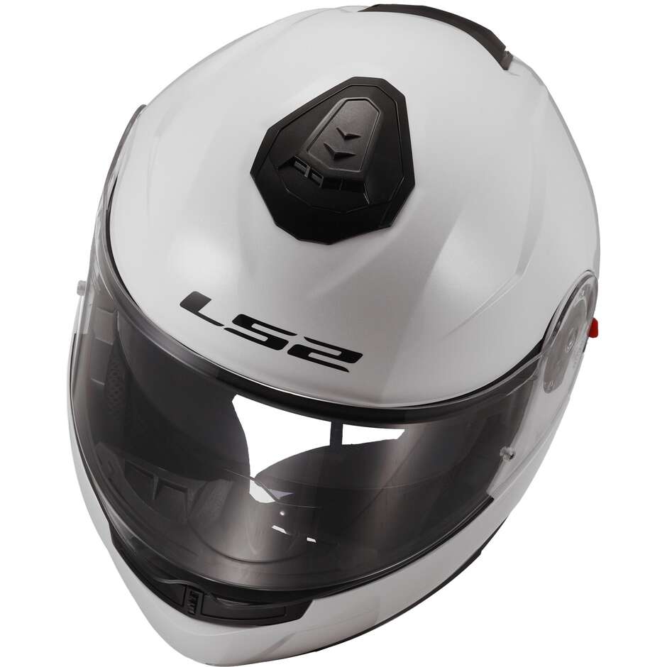 Modular Motorcycle Helmet P / J Ls2 FF908 STROBE II Solid White