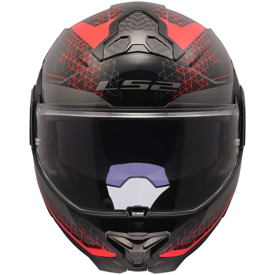 Modular Motorcycle Helmet P/J LS2 FF910 ADVANT II ASTRAL Red
