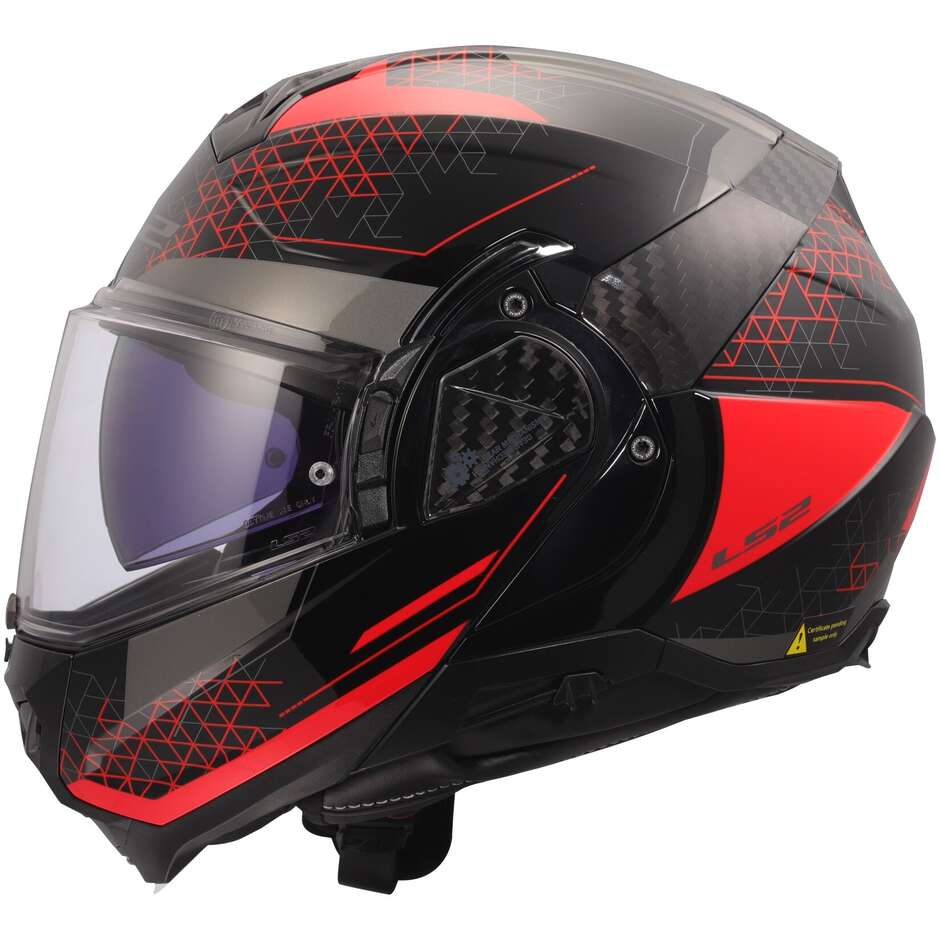 Modular Motorcycle Helmet P/J LS2 FF910 ADVANT II ASTRAL Red
