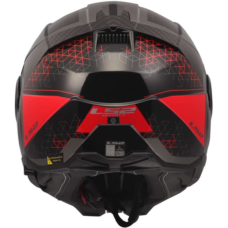 Modular Motorcycle Helmet P/J LS2 FF910 ADVANT II ASTRAL Red