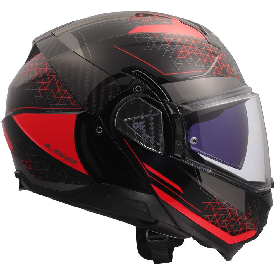 Modular Motorcycle Helmet P/J LS2 FF910 ADVANT II ASTRAL Red